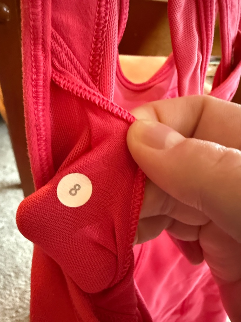 lululemon athletica Raspberry Pink Mesh-Back Tank - Picture 4 of 4